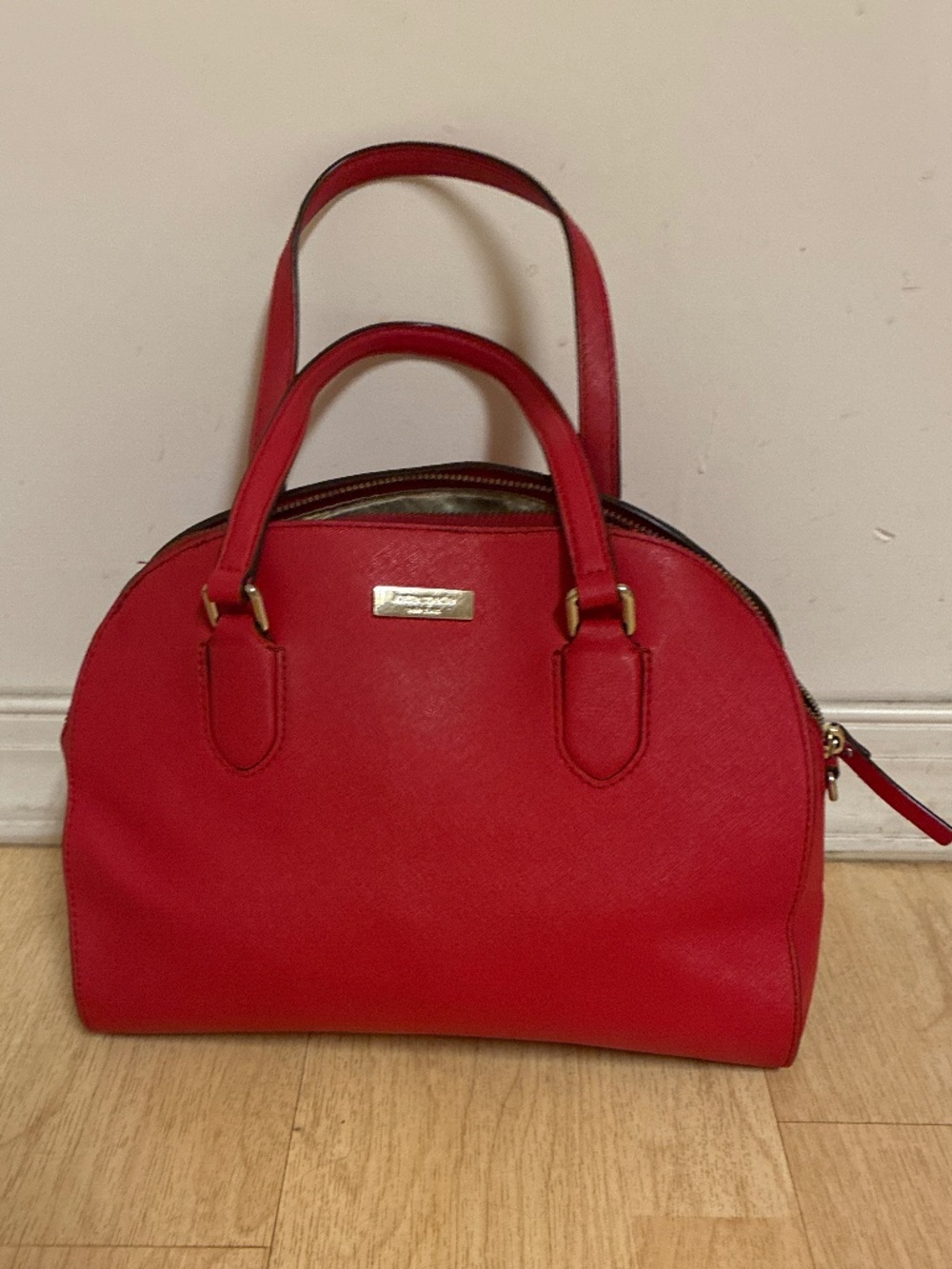 Kate Spade Laurel Way Reiley Satchel Red no Strap